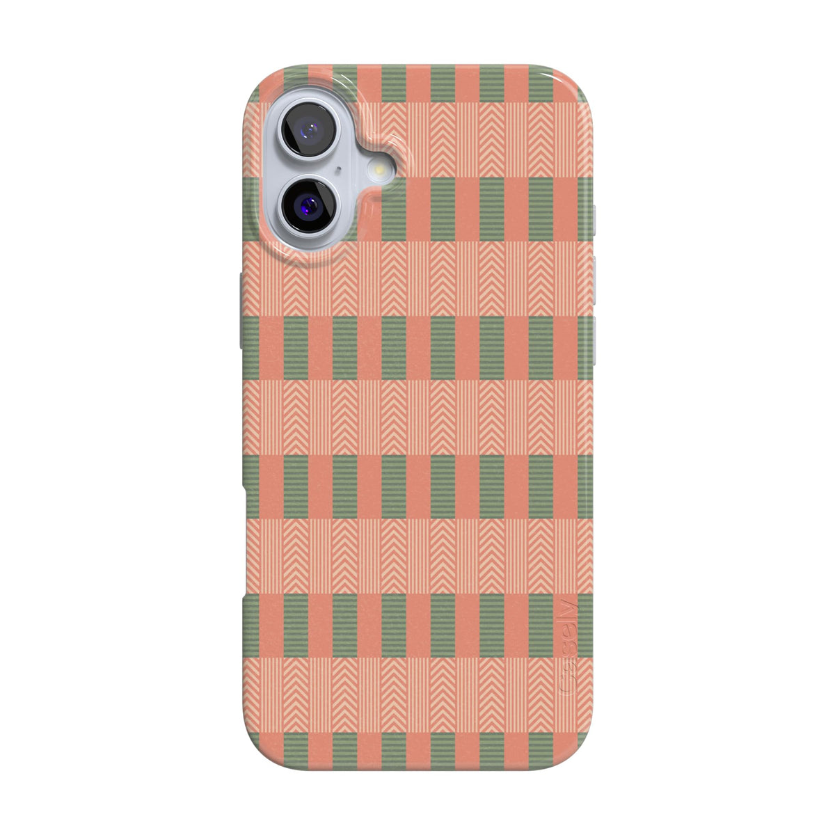 Casely iPhone 16 Case | Chateau Pups | French Dog | Compatible with MagSafe | Classic Ultra Slim Design