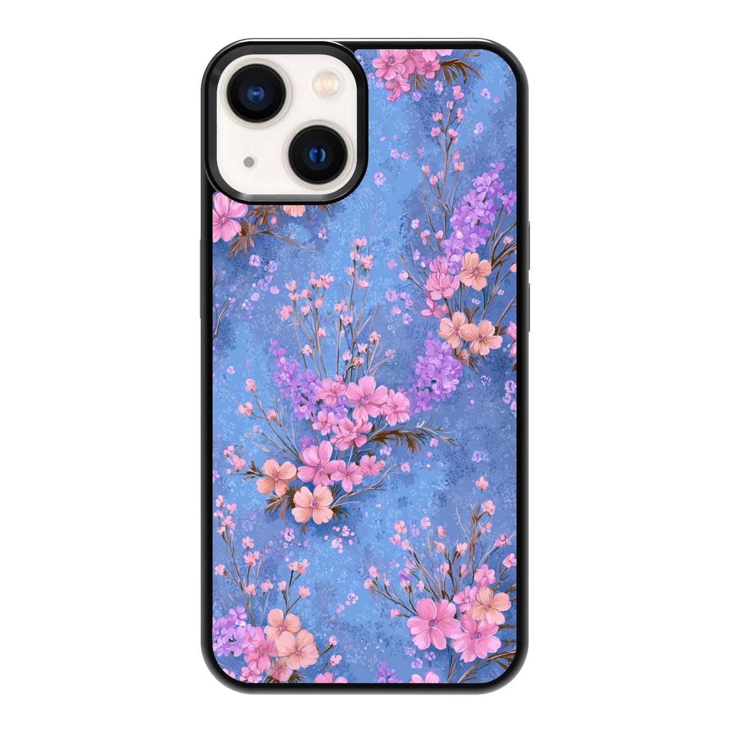 Elegant Forest Green Botanical Leaf and Plant Illustration Phone Case, Shockproof Protective Cover for iPhone 11 12 13 14 15 16 17 Pro Max Plus Mini XR 7 8 SE