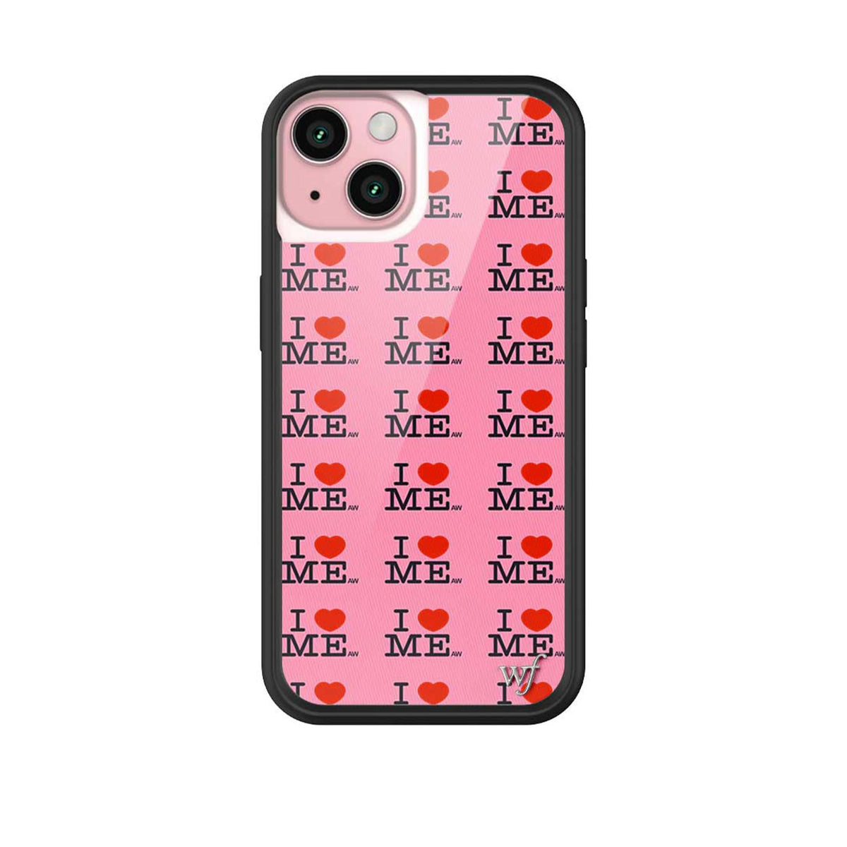 Wildflower Cases - Compatible with iPhone 15 | Protective Black Bumper, 6.5ft Drop Test Certified, Women Owned Small Business | Nature Floral Aesthetic Trendy Cute | Hummingbird