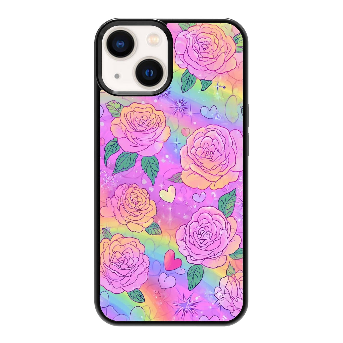 Vintage Green Herb Botanical Leaf Sketch Nature Phone Case, Shockproof Protective Cover for iPhone 11 12 13 14 15 16 17 Pro Max Plus Mini XR 7 8 SE