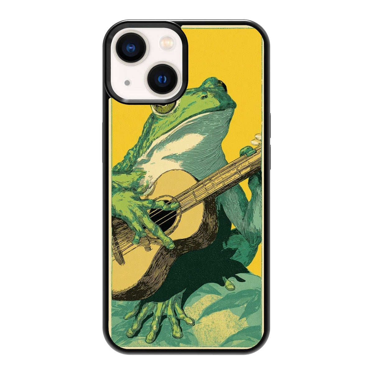 Lush Tropical Monstera Leaves Black Cat Botanical Art Phone Case, Shockproof Protective Cover for iPhone 11 12 13 14 15 16 17 Pro Max Plus Mini XR 7 8 SE