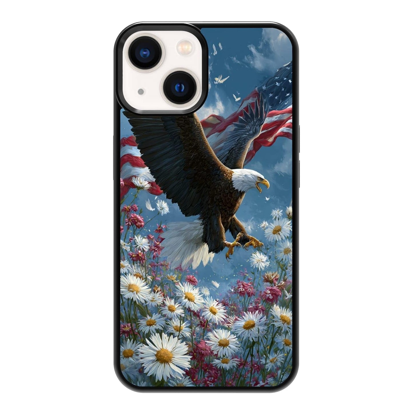 Four Seasons Tree of Life Watercolor Nature Phone Case, Shockproof Protective Cover for iPhone 11 12 13 14 15 16 17 Pro Max Plus Mini XR 7 8 SE