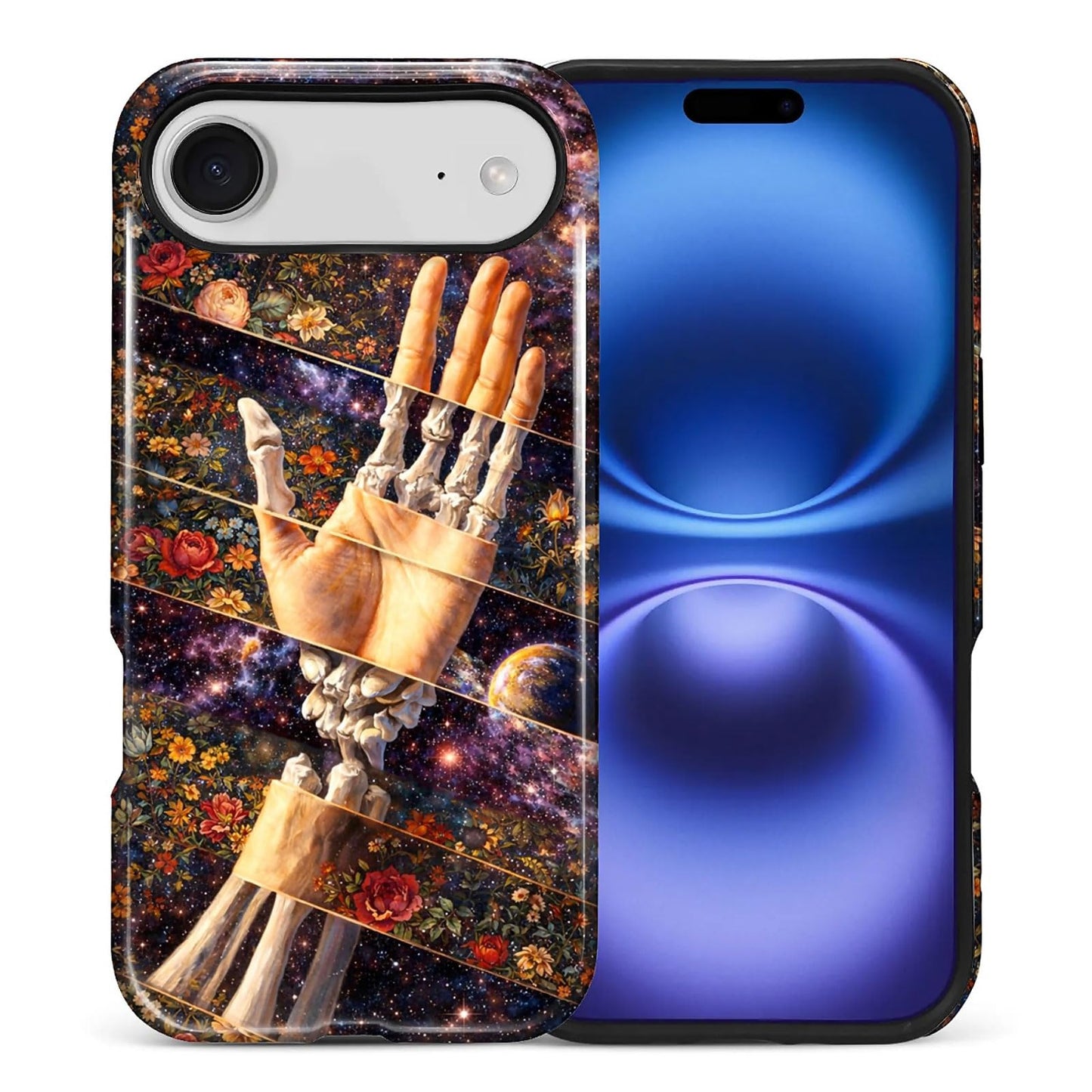 Case Compatible with iPhone 17 Pro,Double Layer Protection, Matte Finish, Anti-Drop and Anti-Fingerprint Armor -Yellow Striped Taco Vacation Sausage Dog Collage