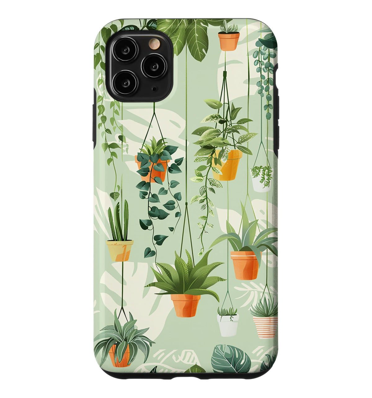 Potted Plants Botanical Gardening Case for iPhone 16