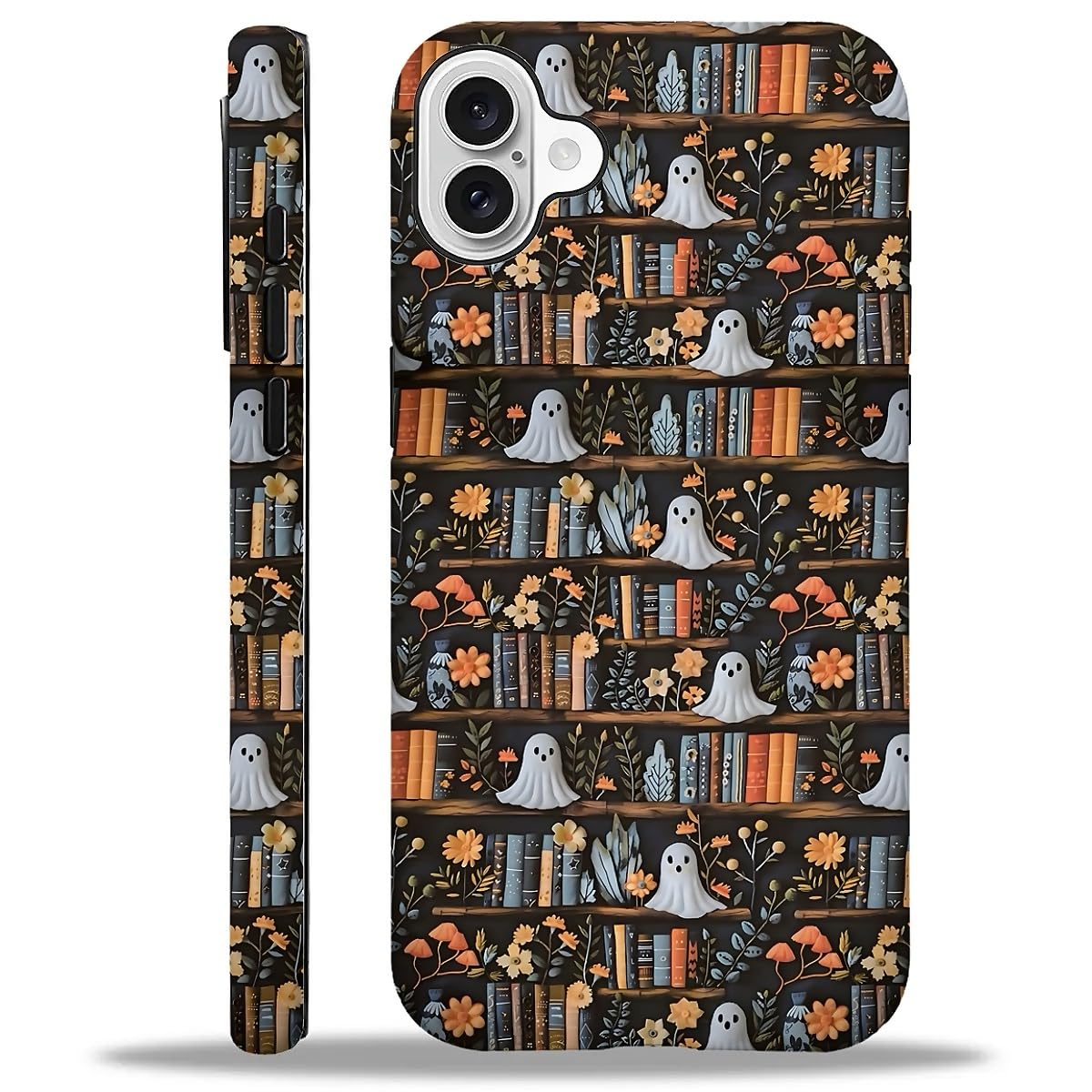 Case for iPhone 16 Pro Max,Aesthetic Frog Pond Splice Exquisitely Pattern Double Protective Phone Cover Cases Soft Silicone for iPhone 16 Pro Max