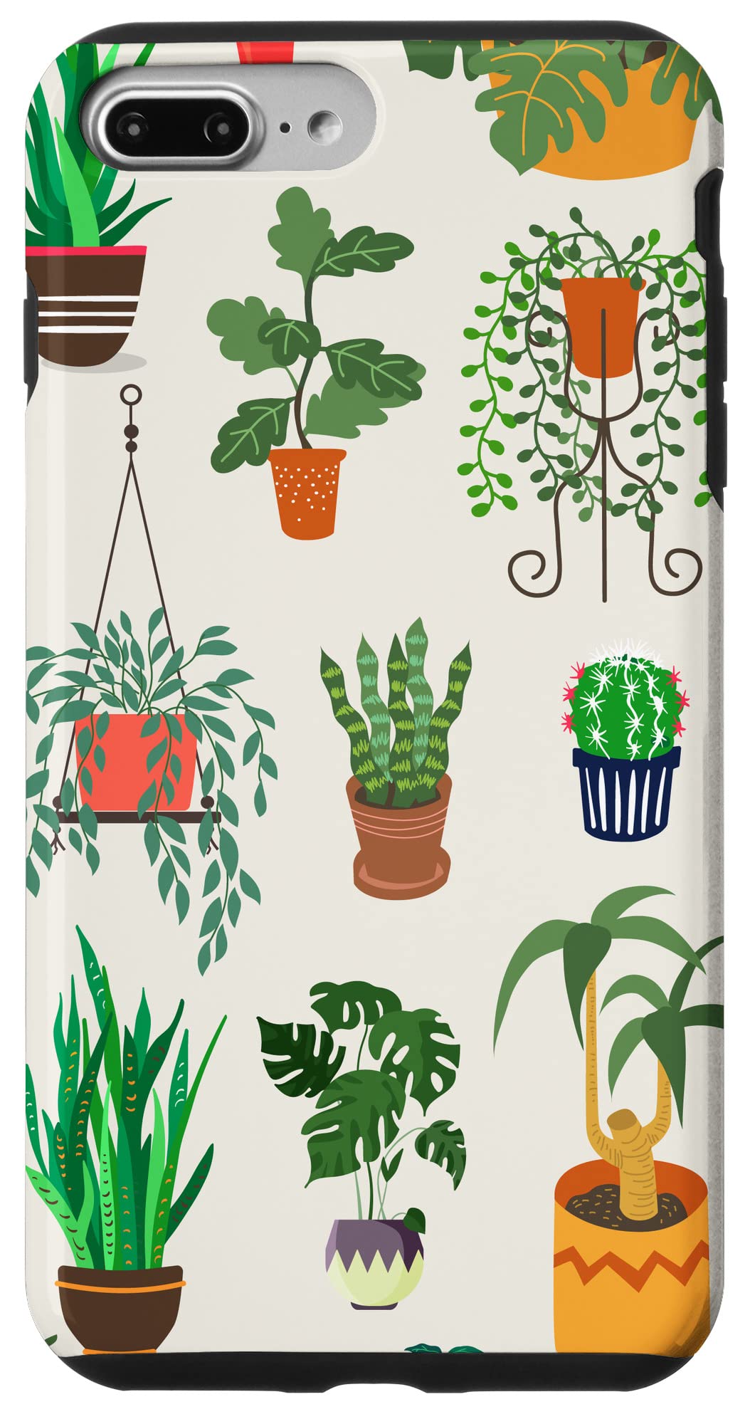Indoor and Outdoor Plant Illustrations | Boho Nature Art Case for iPhone 14