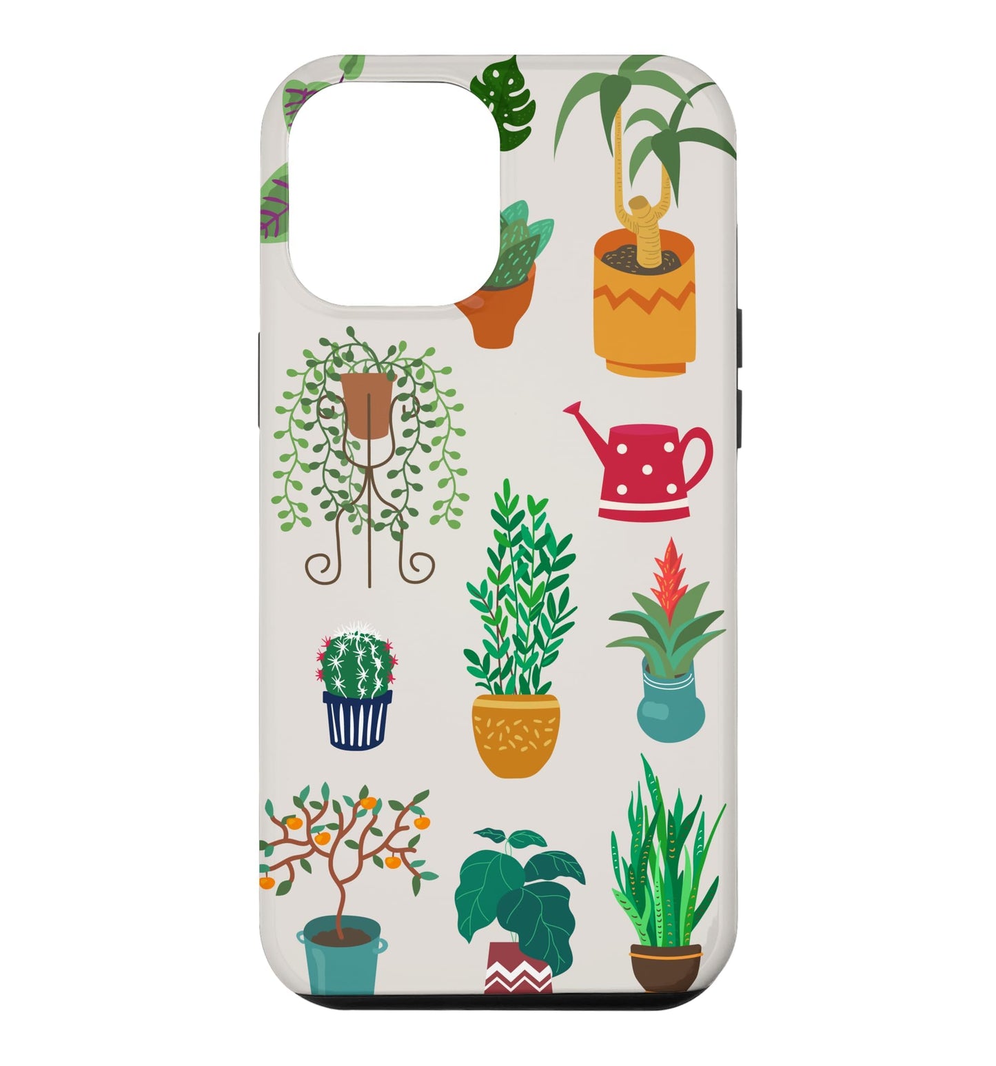 Indoor and Outdoor Plant Illustrations | Boho Nature Art Case for iPhone 16