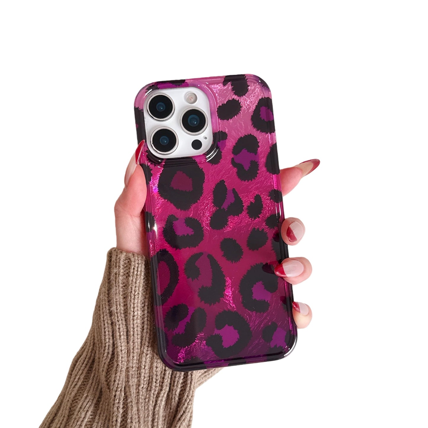 for iPhone 17 Pro Glitter Leopard Print Phone Case, Sparkly Cheetah Animal Pattern Clear Soft TPU Shockproof Protective Cover for Women Girls (Zebra Stripe, for iPhone 17 Pro)