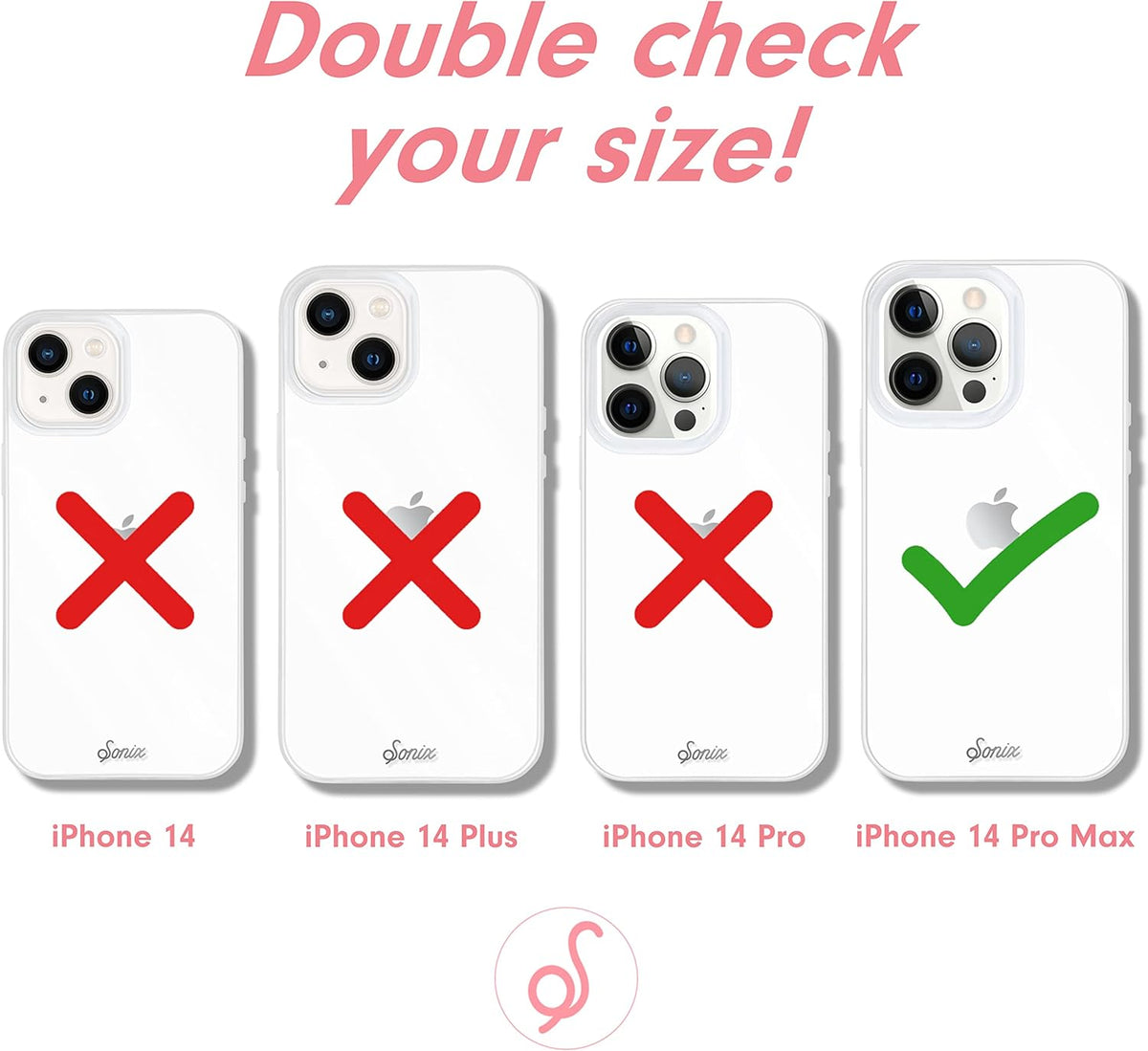Sonix x Sanrio Case for iPhone 14 Pro Max | Compatible with MagSafe | 10ft Drop Tested | Hello Kitty and Friends Stickers