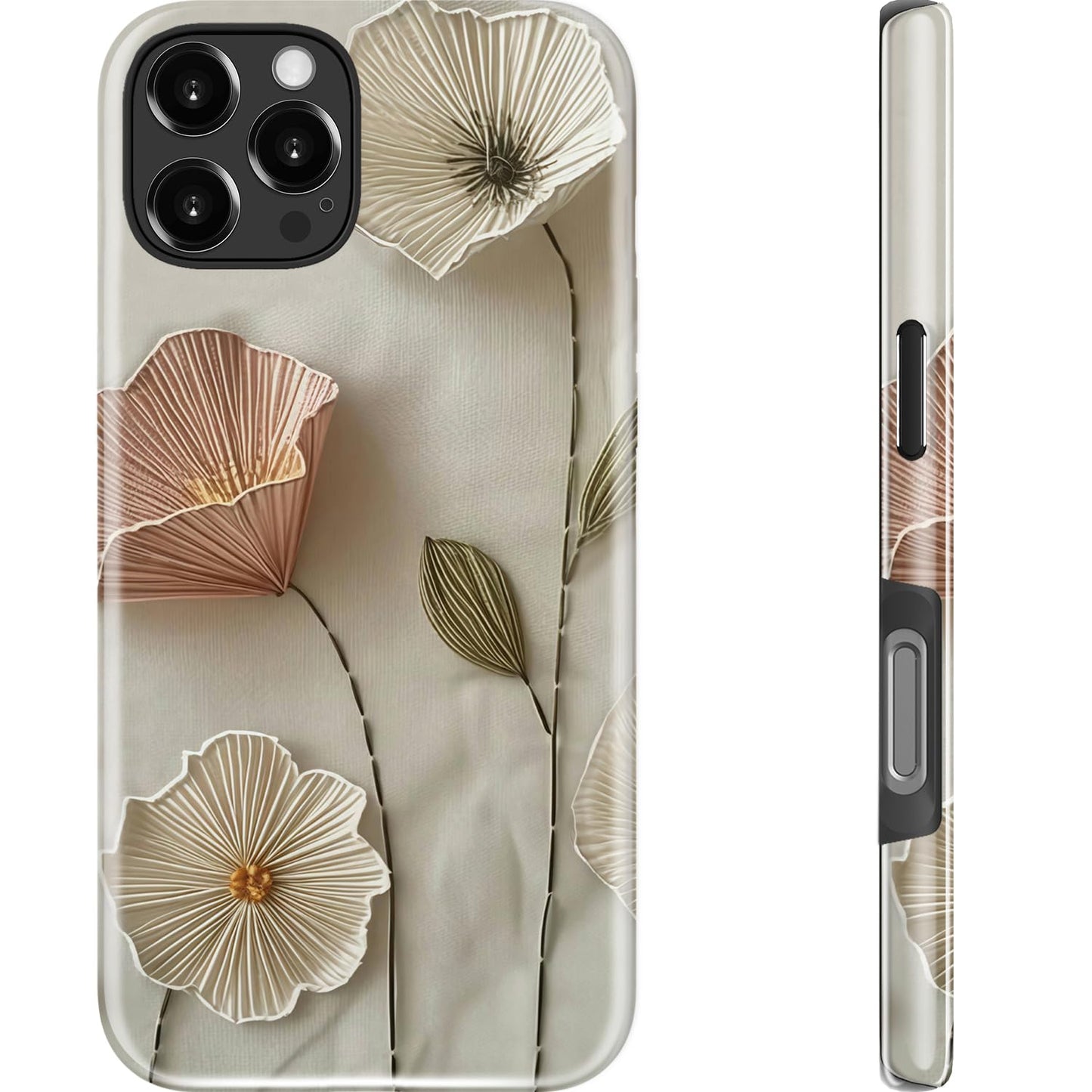 Goodon for iPhone 15 Pro Max Case, Cute Preppy Floral, MagSafe Compatible | Dual-Layer Hard Shell & Silicone, Wireless Charging, Slim Fit Phone Cover with Wildflower Designs for Women Girls