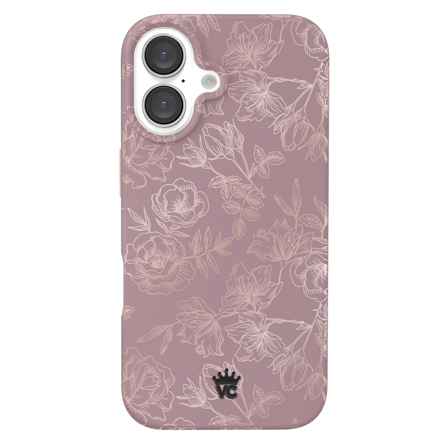VELVET CAVIAR Christmas Phone Case for iPhone 16 - Compatible with MagSafe [10ft Drop Tested] - Holiday Peppermint Glitter Winter Theme