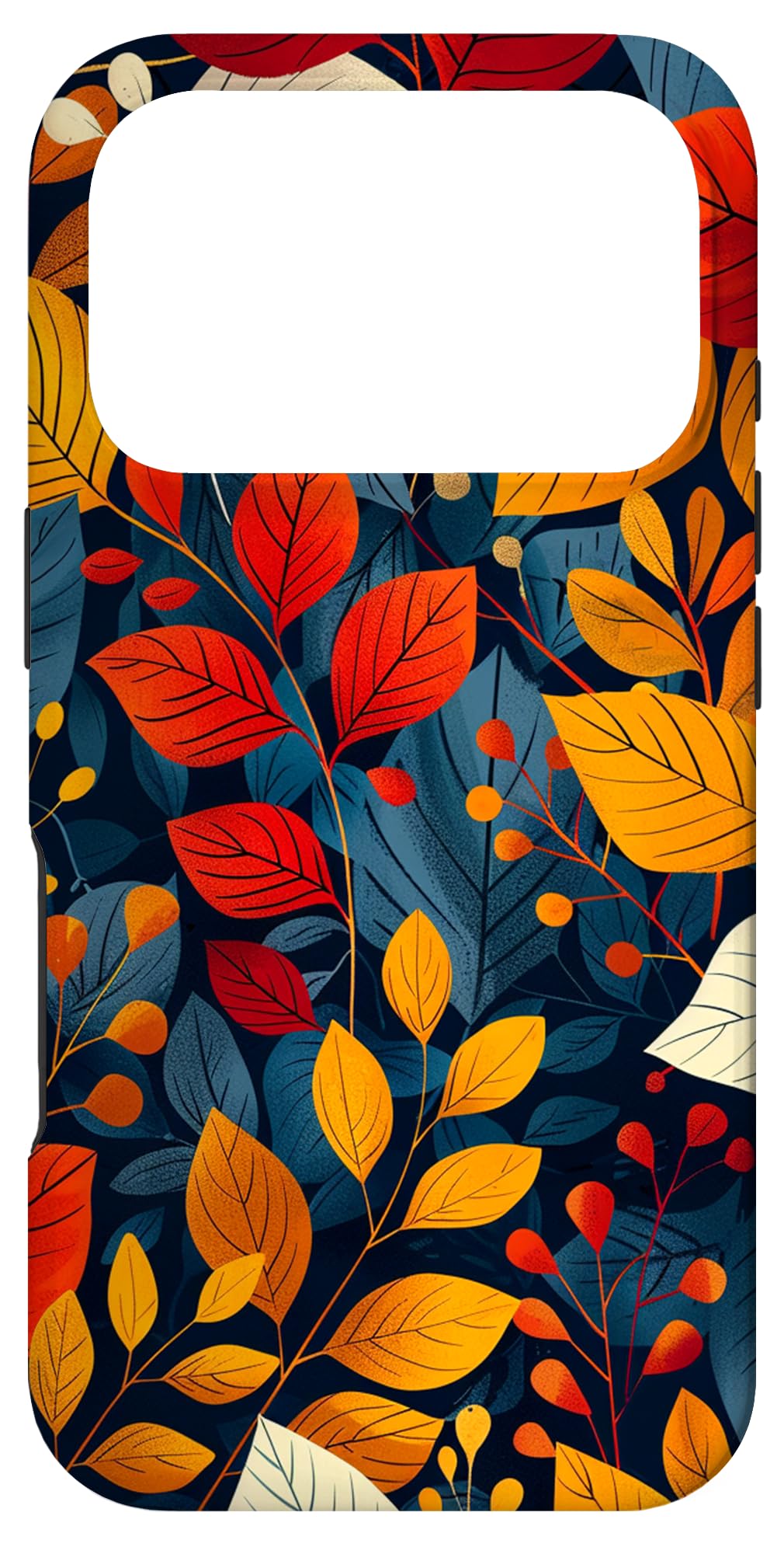 Leaves Pattern Plants Case for iPhone 16 Pro Max