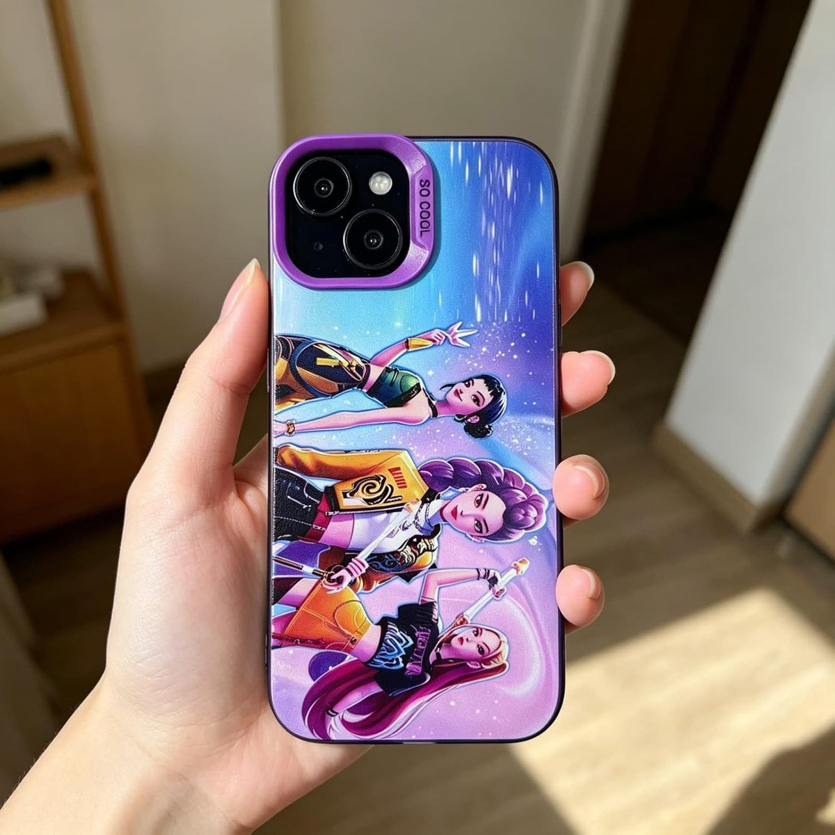 Cartoon Phone Case for iPhone 13/14, Fashion Kawaii Soft TPU Shockproof Protective Back Cover (Multicolor, iPhone 13/14)