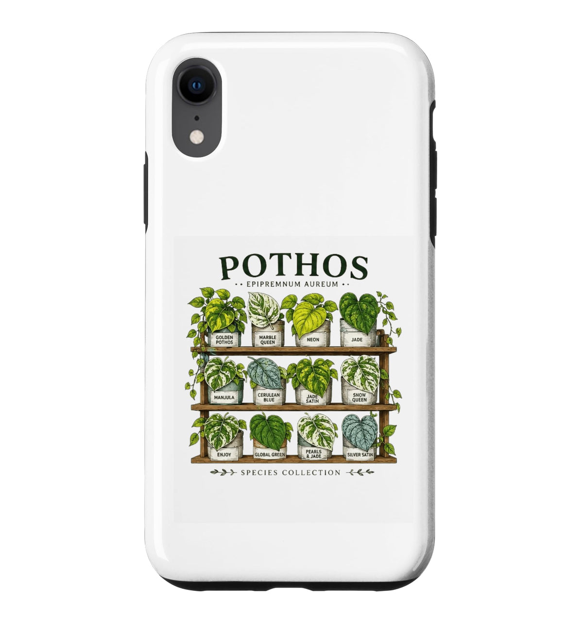 Pothos Plant Varieties Botanical Houseplant Design Case for iPhone 16