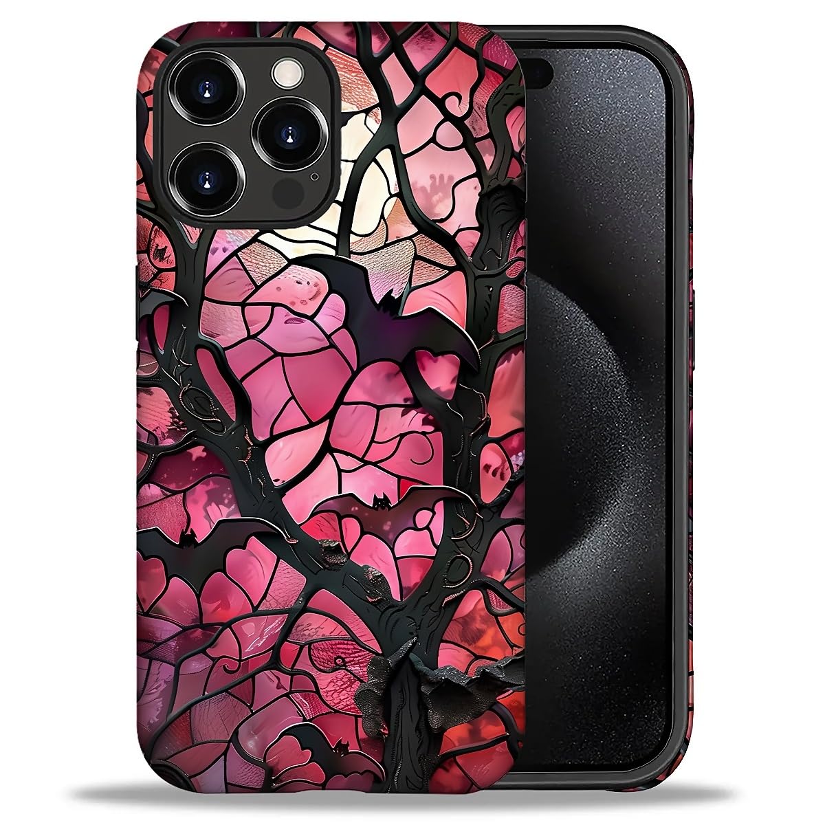 CARLOCA Case for iPhone 16 Pro,Vintage Cat Animal Pet Lover Collage Design Hybrid Dual Protection Soft TPU + Hard PC, Shockproof & Anti-Scratch Cover Men Women Stylish Protective Phone Case