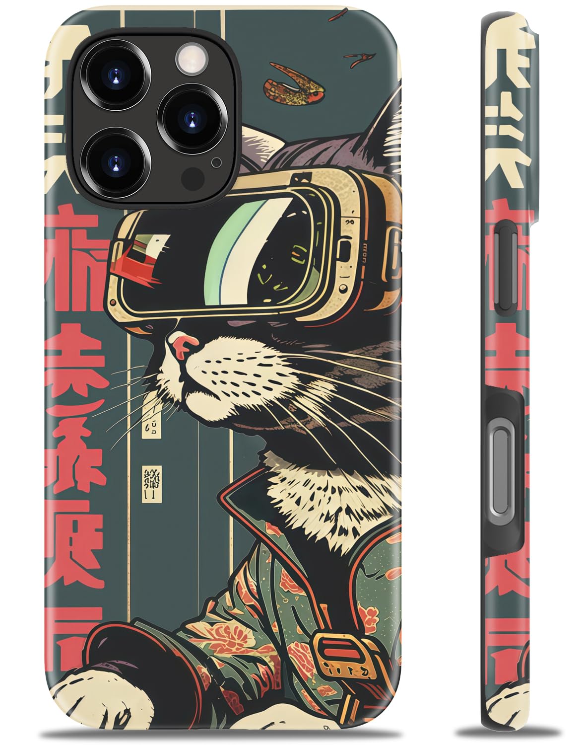 Goodon for iPhone 15 Pro Max Case, Cute Preppy Floral, MagSafe Compatible | Dual-Layer Hard Shell & Silicone, Wireless Charging, Slim Fit Phone Cover with Wildflower Designs for Women Girls