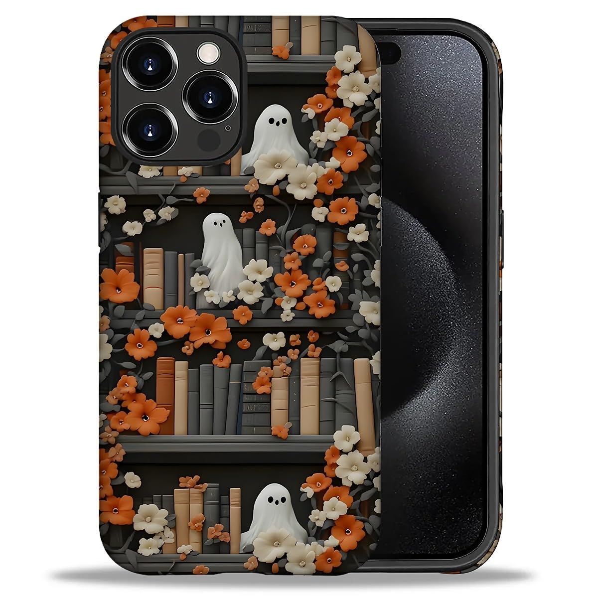 Case for iPhone 17,Drop Protection Hybrid 2-Layer Hard Phone Cover-Vintage Christmas Stamps Collage