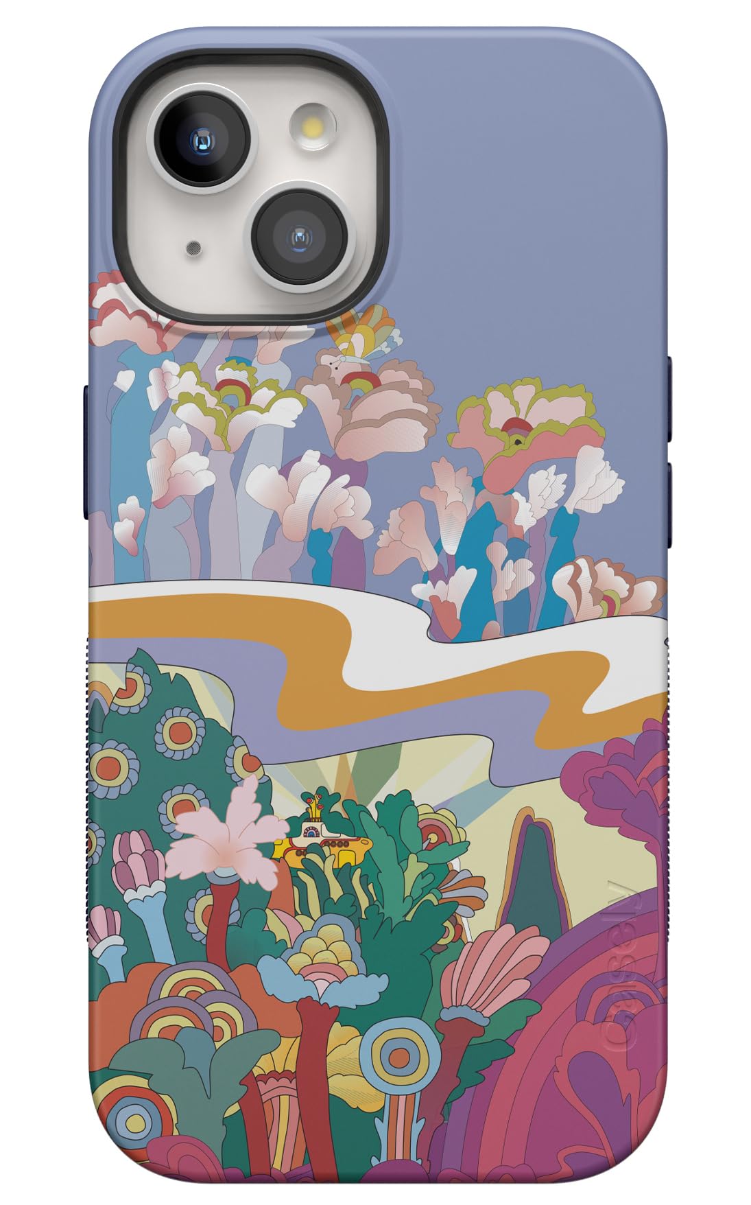 Casely iPhone 15 Case | Hanging Around | Potted Plants Floral | Bold Protective Design | Compatible with MagSafe