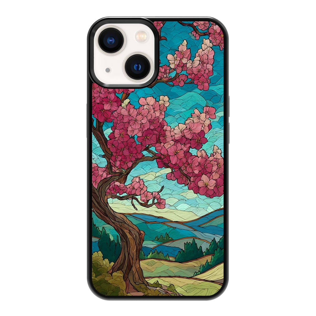 Plant Parent Bookshelf Botanical Greenery Library Phone Case, Shockproof Protective Cover for iPhone 11 12 13 14 15 16 17 Pro Max Plus Mini XR 7 8 SE