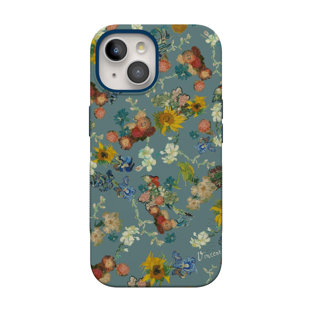 Casely iPhone 15 Case | Hanging Around | Potted Plants Floral | Bold Protective Design | Compatible with MagSafe
