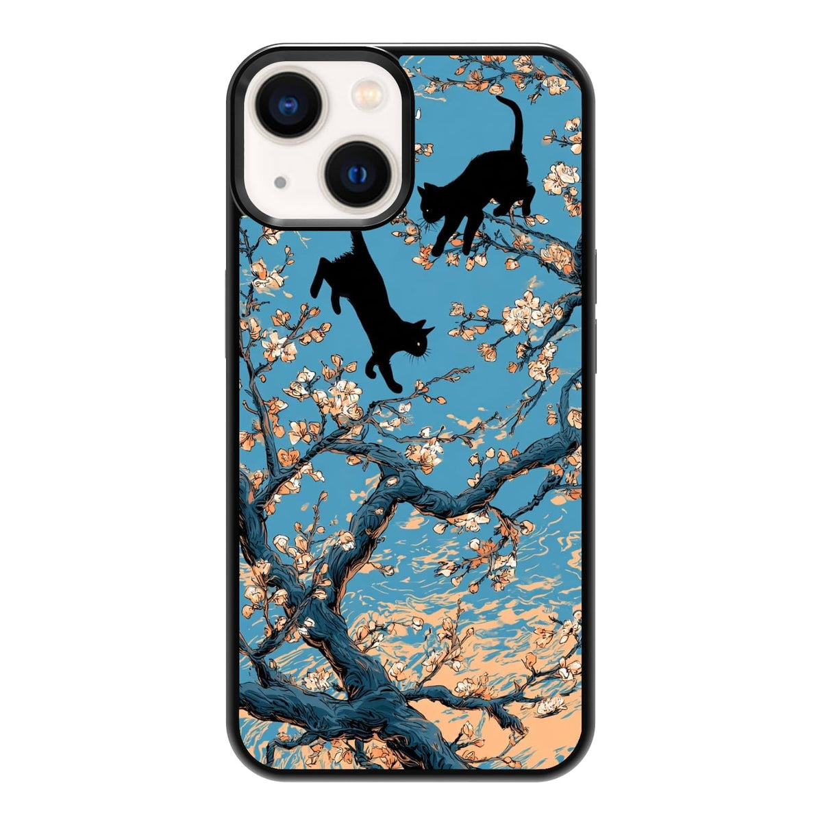 Urban Jungle Bookshelf Houseplant Study Room Phone Case, Shockproof Protective Cover for iPhone 11 12 13 14 15 16 17 Pro Max Plus Mini XR 7 8 SE