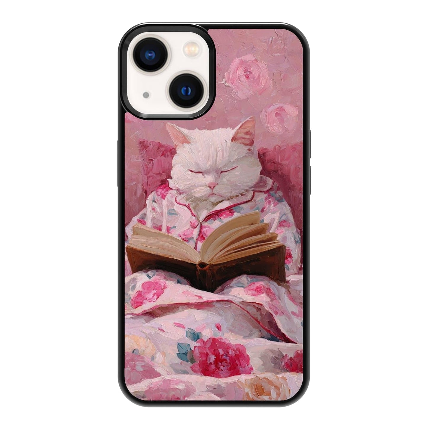 Plant Lover Black Cat Houseplants Indoor Garden Aesthetic Phone Case, Shockproof Protective Cover for iPhone 11 12 13 14 15 16 17 Pro Max Plus Mini XR 7 8 SE
