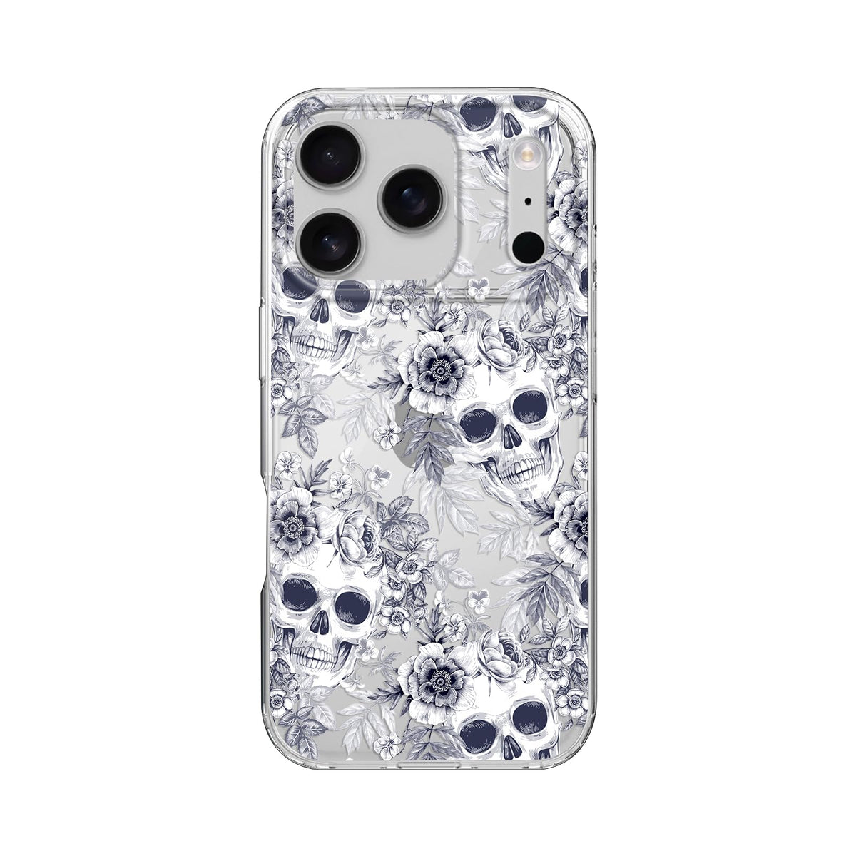 Blingy's for iPhone 17 Case, Christmas Tree Snowflake Winter Clear Case | Transparent, Winter Holiday Design, Snowflake Pattern, Christmas Pattern, Merry Christmas, Soft TPU Protective Case 6.3 in