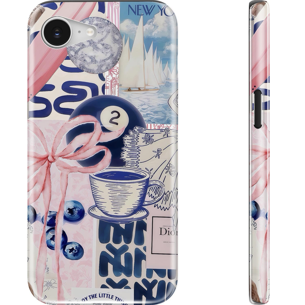 Goodon for iPhone 15 Pro Max Case, Cute Preppy Floral, MagSafe Compatible | Dual-Layer Hard Shell & Silicone, Wireless Charging, Slim Fit Phone Cover with Wildflower Designs for Women Girls