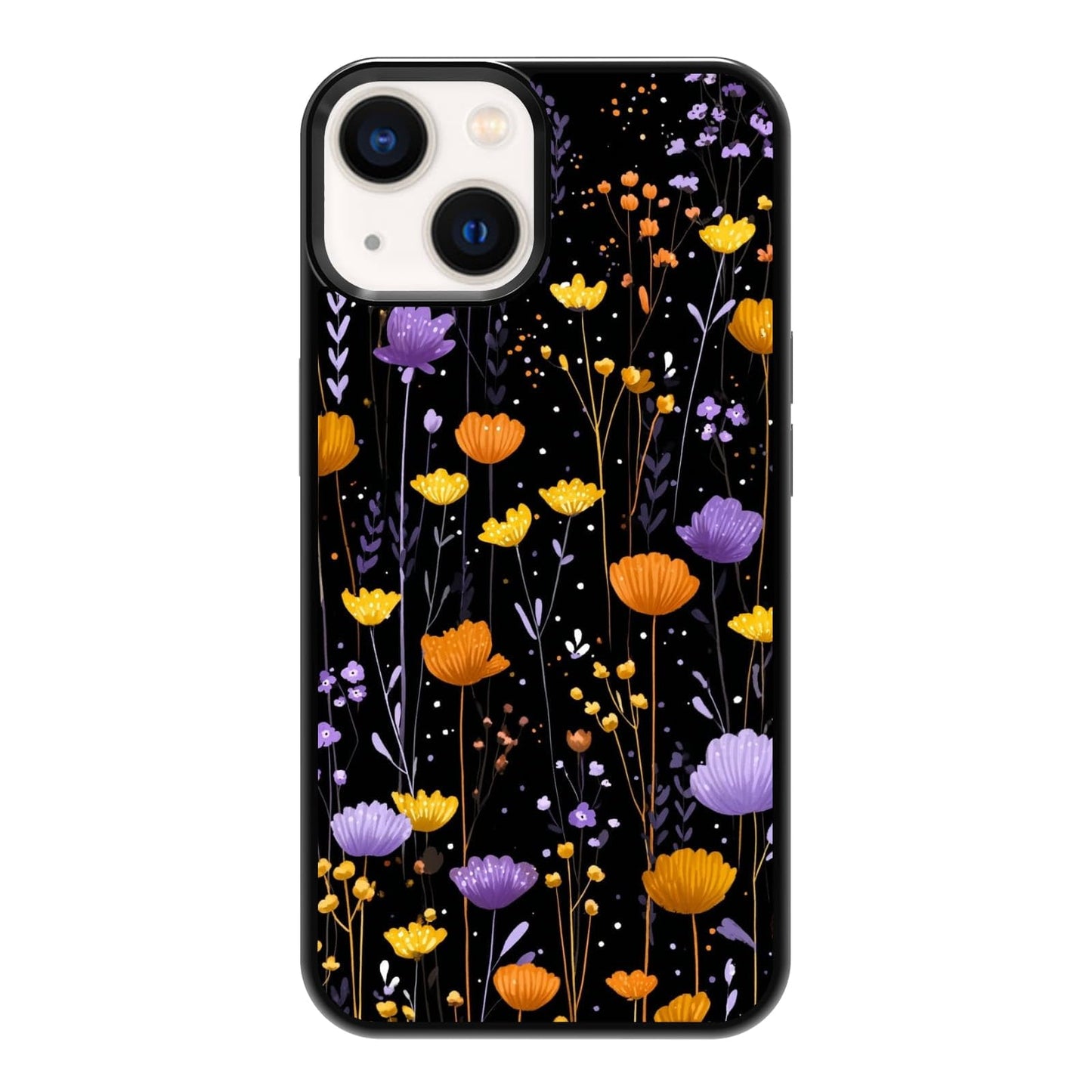 Elegant Forest Green Botanical Leaf and Plant Illustration Phone Case, Shockproof Protective Cover for iPhone 11 12 13 14 15 16 17 Pro Max Plus Mini XR 7 8 SE