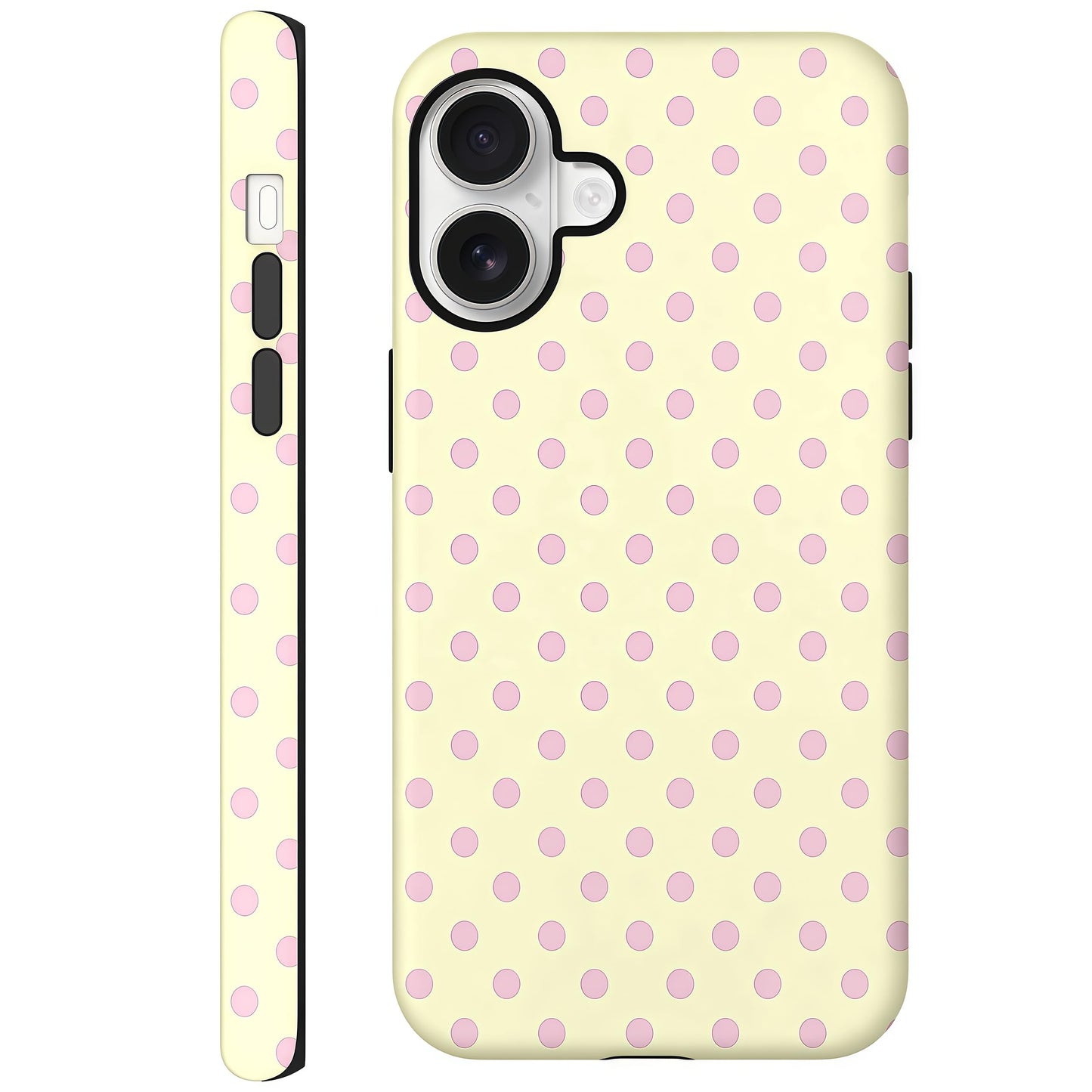 Candlelight Dinner Dog Case for iPhone 12/12 Pro | Hard Hybrid 2-Layer Design, Protective Scratch Resistant Cover for Women Girls