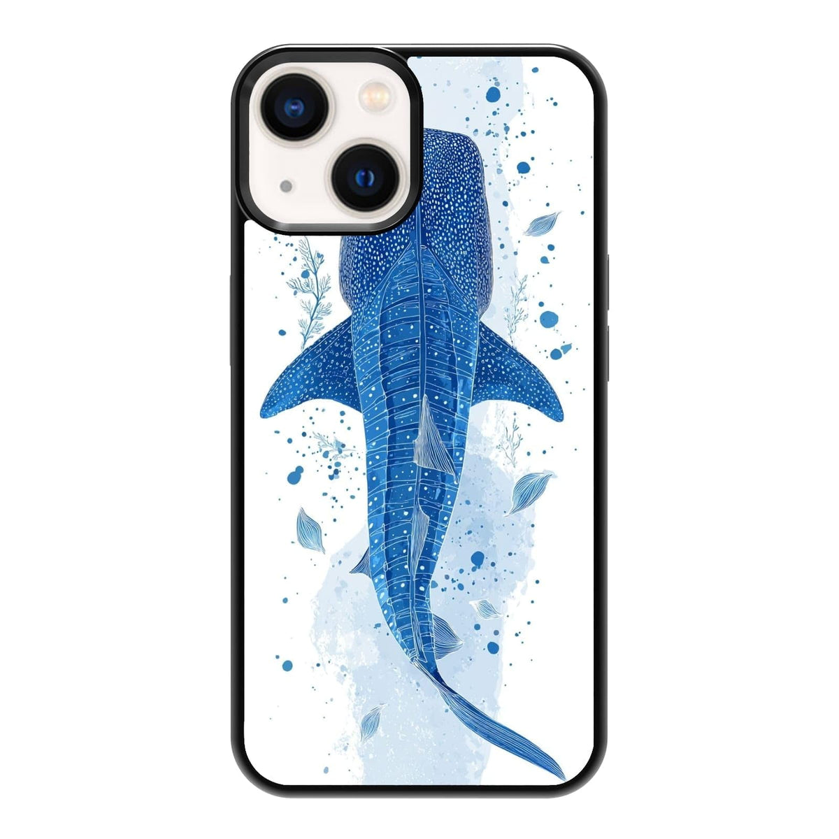 Four Seasons Tree of Life Watercolor Nature Phone Case, Shockproof Protective Cover for iPhone 11 12 13 14 15 16 17 Pro Max Plus Mini XR 7 8 SE
