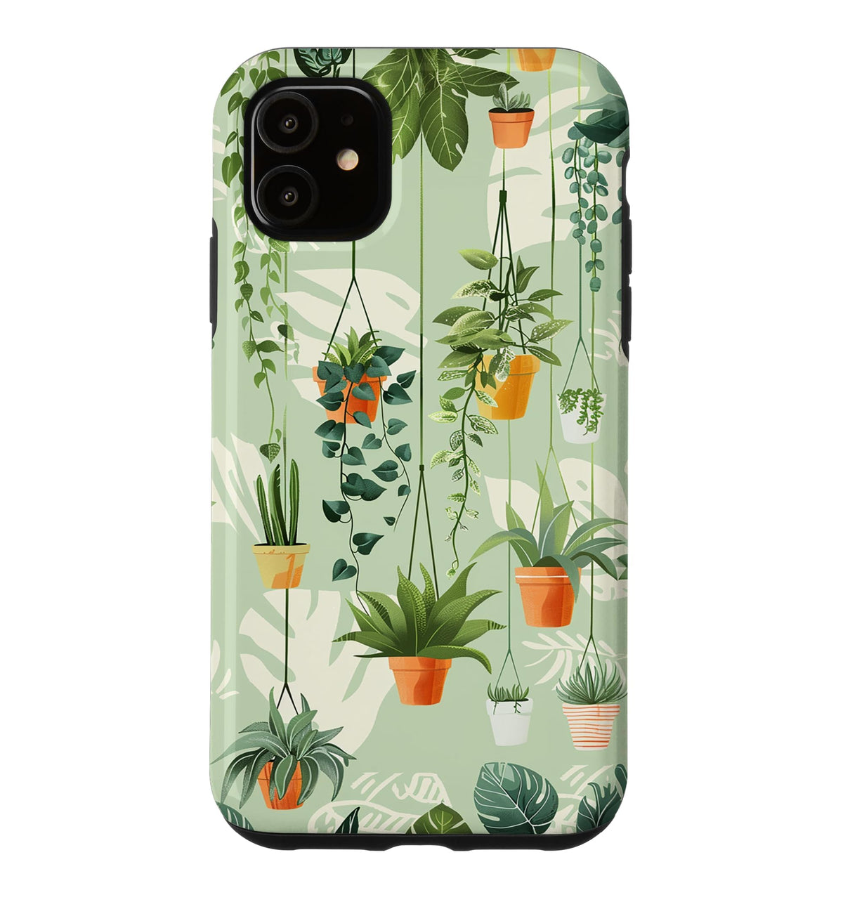 Potted Plants Botanical Gardening Case for iPhone 16