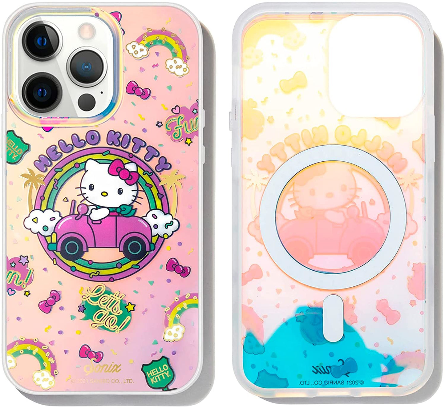 Sonix x Sanrio Case for iPhone 14 Pro Max | Compatible with MagSafe | 10ft Drop Tested | Hello Kitty and Friends Stickers