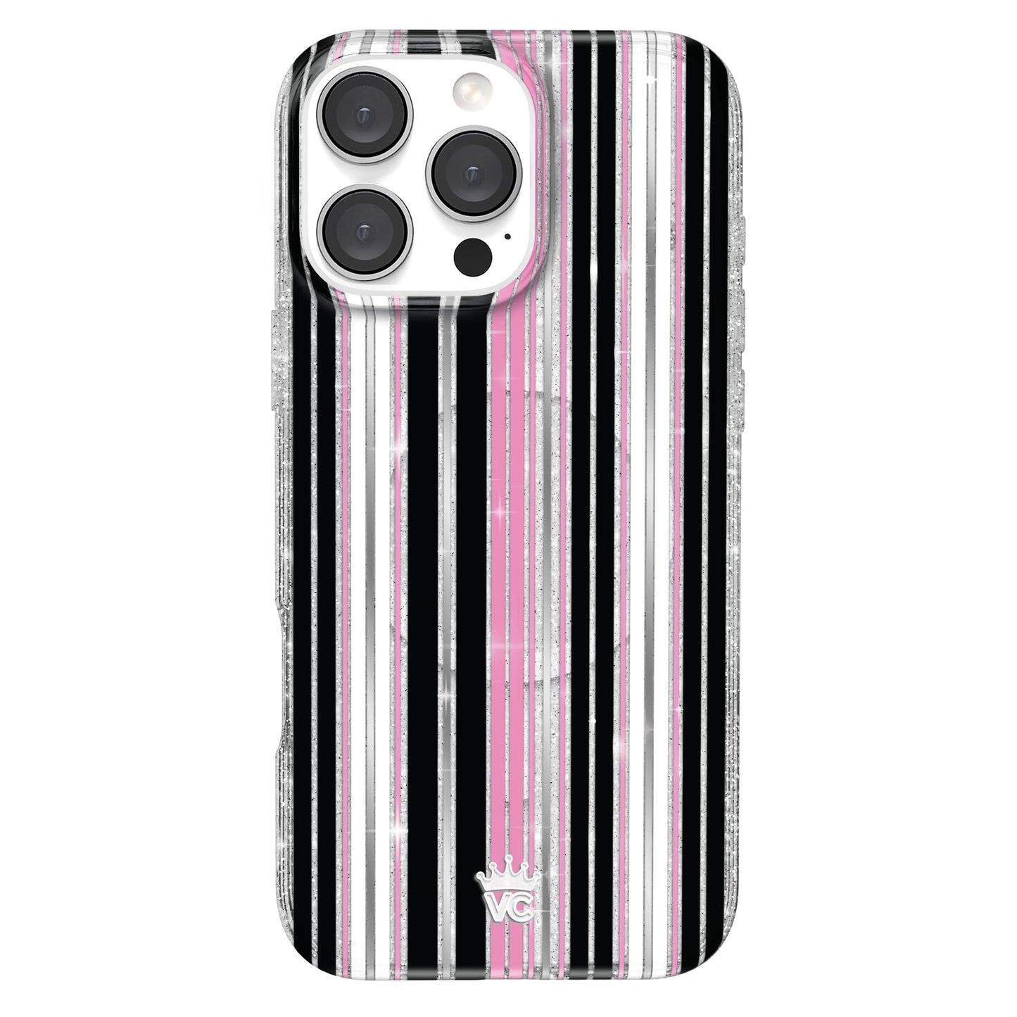 VELVET CAVIAR Christmas Phone Case for iPhone 16 - Compatible with MagSafe [10ft Drop Tested] - Holiday Peppermint Glitter Winter Theme