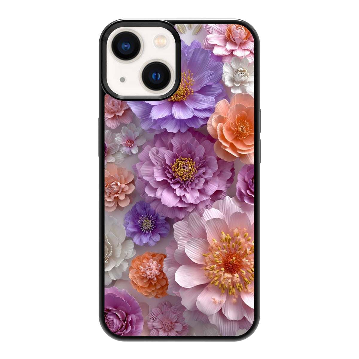 Elegant Forest Green Botanical Leaf and Plant Illustration Phone Case, Shockproof Protective Cover for iPhone 11 12 13 14 15 16 17 Pro Max Plus Mini XR 7 8 SE