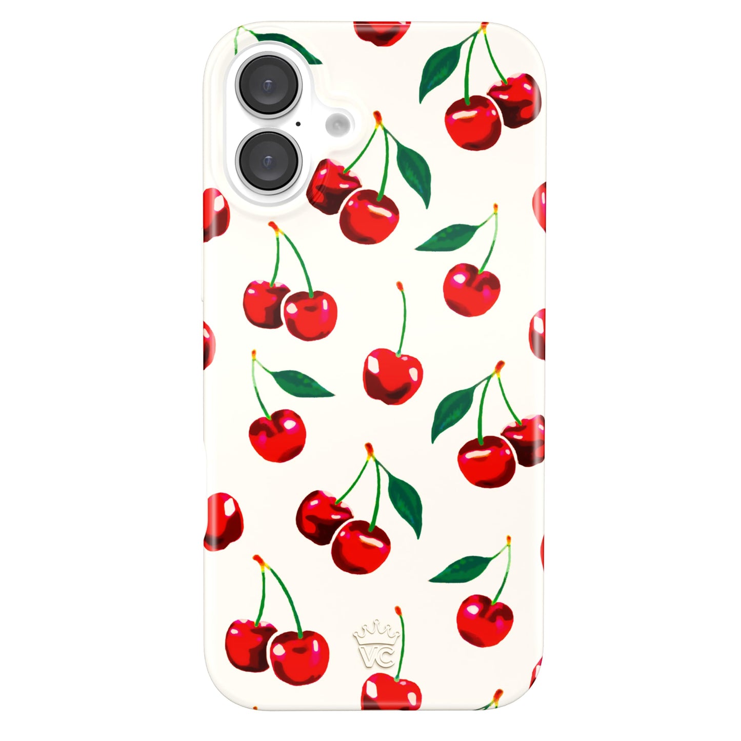 VELVET CAVIAR Christmas Phone Case for iPhone 16 - Compatible with MagSafe [10ft Drop Tested] - Holiday Peppermint Glitter Winter Theme