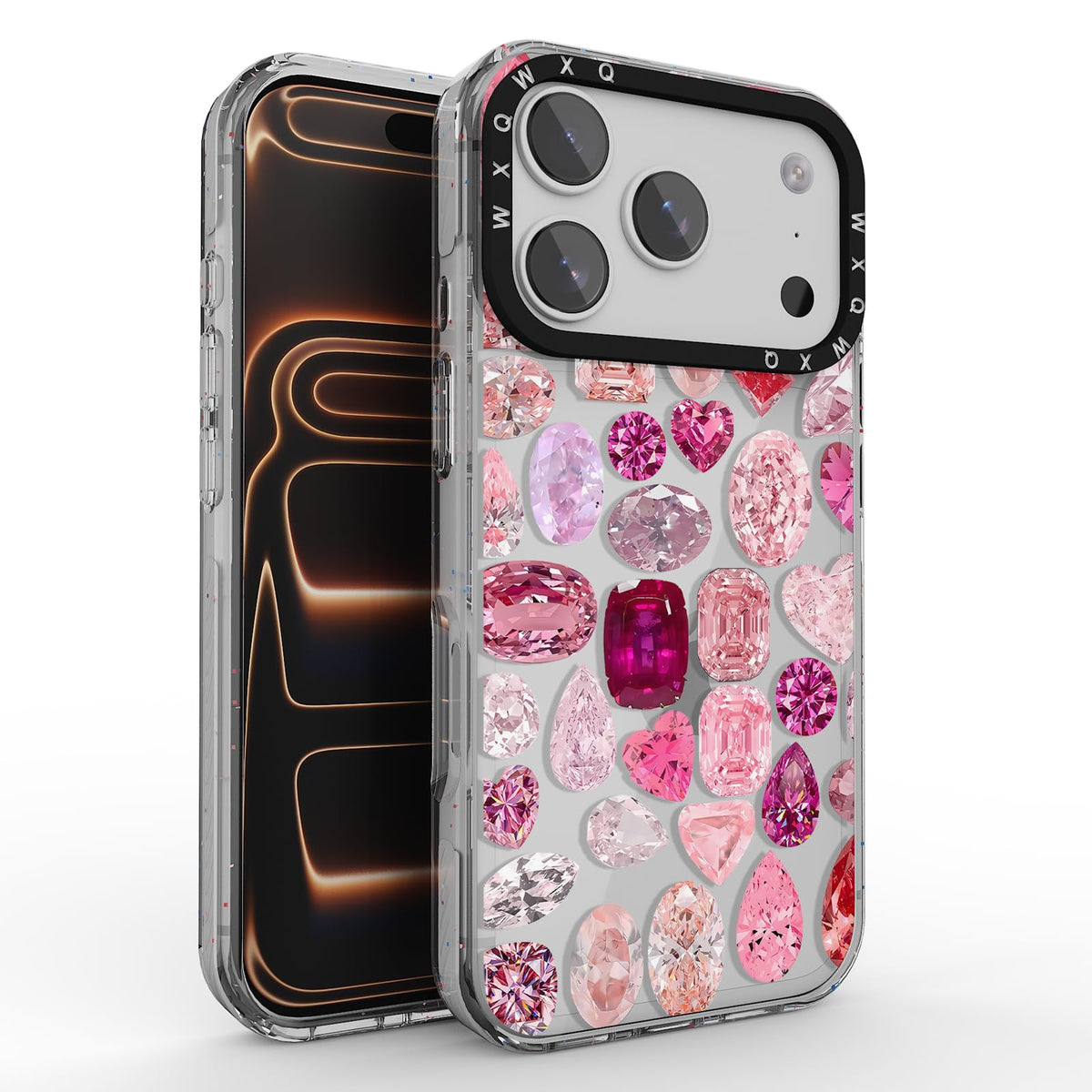 for iPhone 16 pro max Graffiti of Cartoon Animal Clear Phone Case | TPU+PC Premium Painted Anti-Drop Phone Case Superior Shock Absorption Military-Grade Drop Protection cover