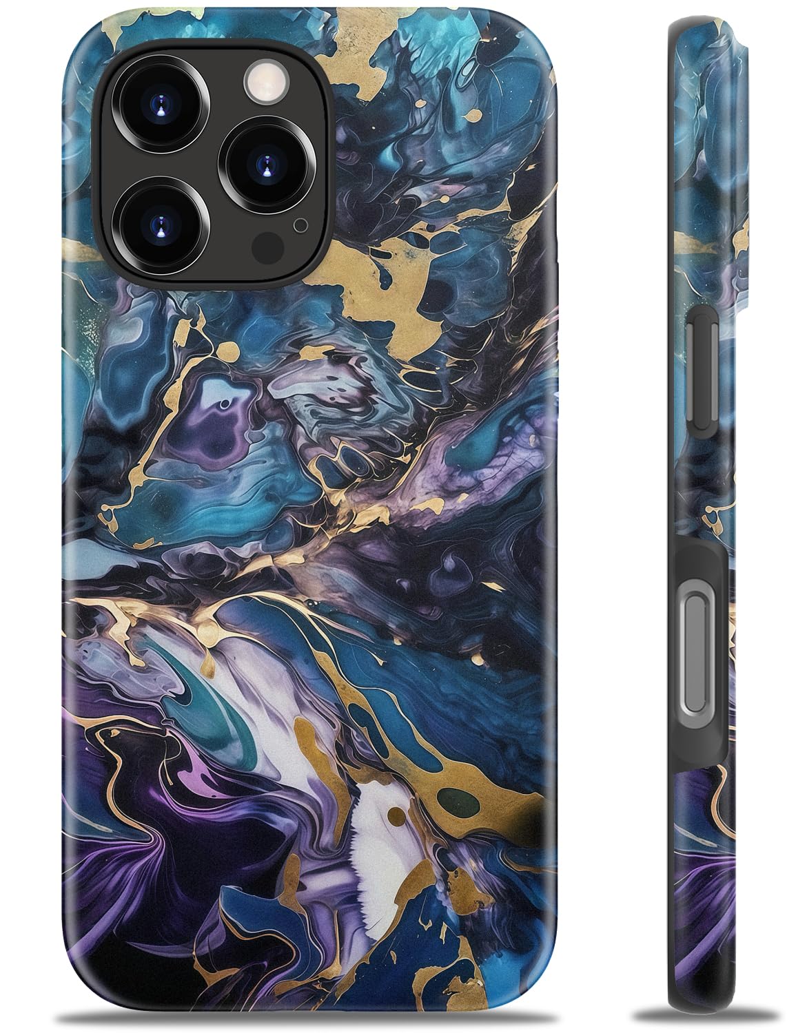 Goodon for iPhone 15 Pro Max Case, Cute Preppy Floral, MagSafe Compatible | Dual-Layer Hard Shell & Silicone, Wireless Charging, Slim Fit Phone Cover with Wildflower Designs for Women Girls