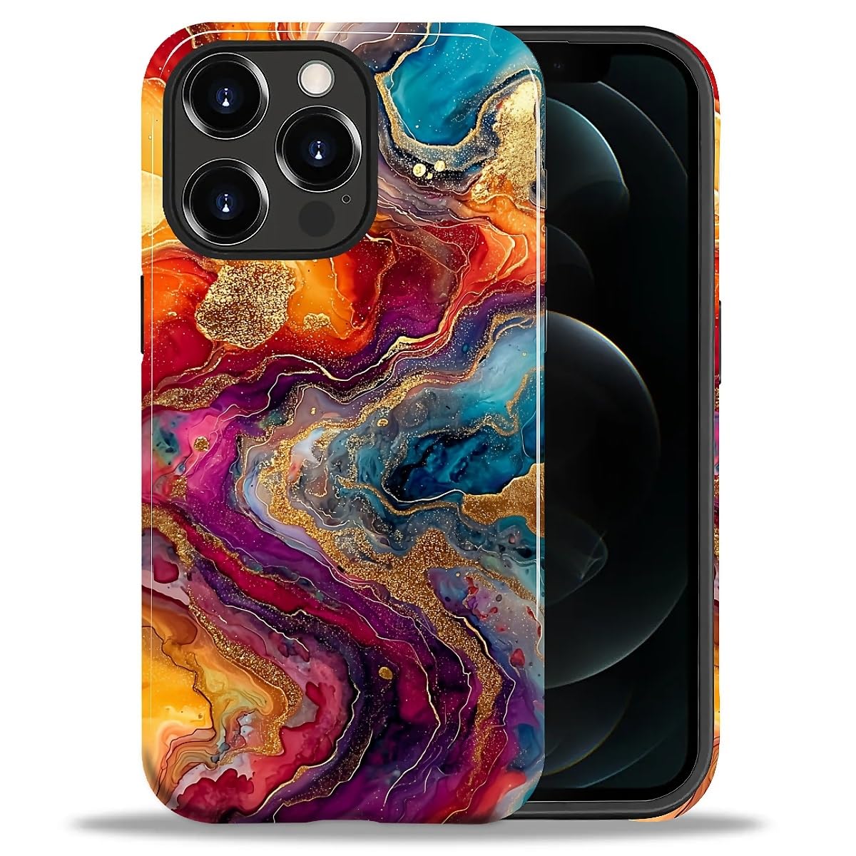 CARLOCA Case for iPhone 16 Pro,Vintage Cat Animal Pet Lover Collage Design Hybrid Dual Protection Soft TPU + Hard PC, Shockproof & Anti-Scratch Cover Men Women Stylish Protective Phone Case
