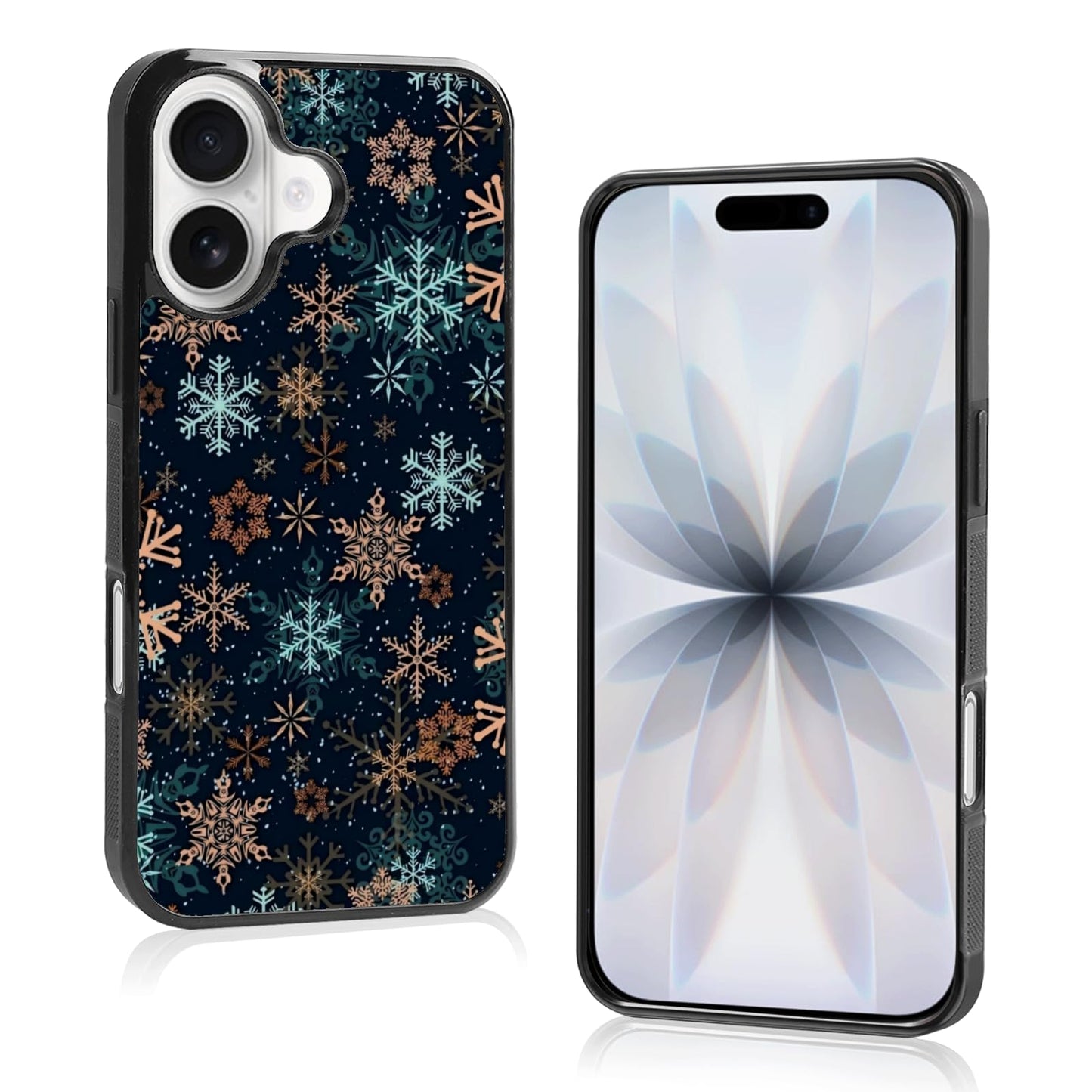 Cute Christmas Tree Bow Phone Case: Kawaii Winter Non-Slip Design Compatible with iPhone 13./14 Case for Women & Girl（14）