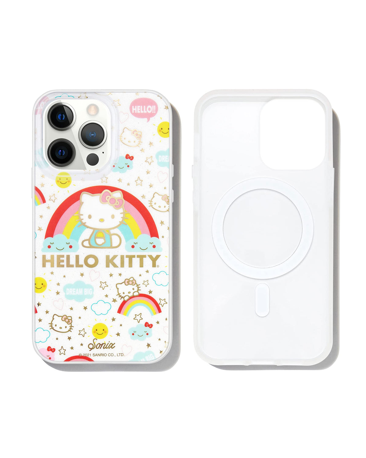 Sonix x Sanrio Case for iPhone 14 Pro Max | Compatible with MagSafe | 10ft Drop Tested | Hello Kitty and Friends Stickers