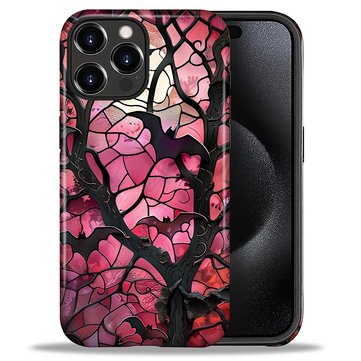 CARLOCA Case for iPhone 16 Pro,Vintage Cat Animal Pet Lover Collage Design Hybrid Dual Protection Soft TPU + Hard PC, Shockproof & Anti-Scratch Cover Men Women Stylish Protective Phone Case