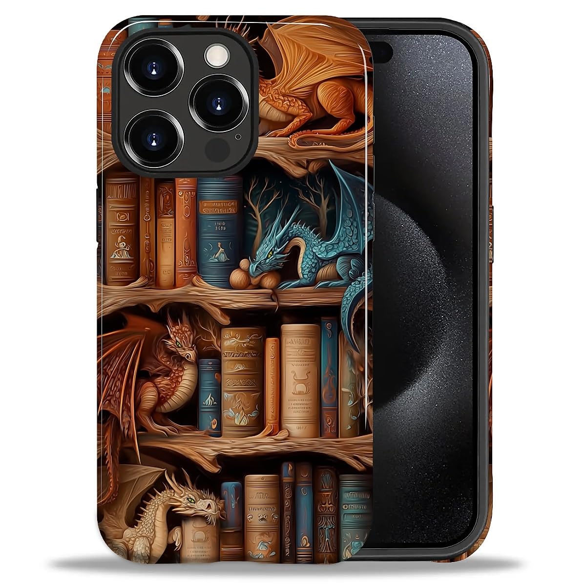 CARLOCA Case for iPhone 16 Pro,Vintage Cat Animal Pet Lover Collage Design Hybrid Dual Protection Soft TPU + Hard PC, Shockproof & Anti-Scratch Cover Men Women Stylish Protective Phone Case
