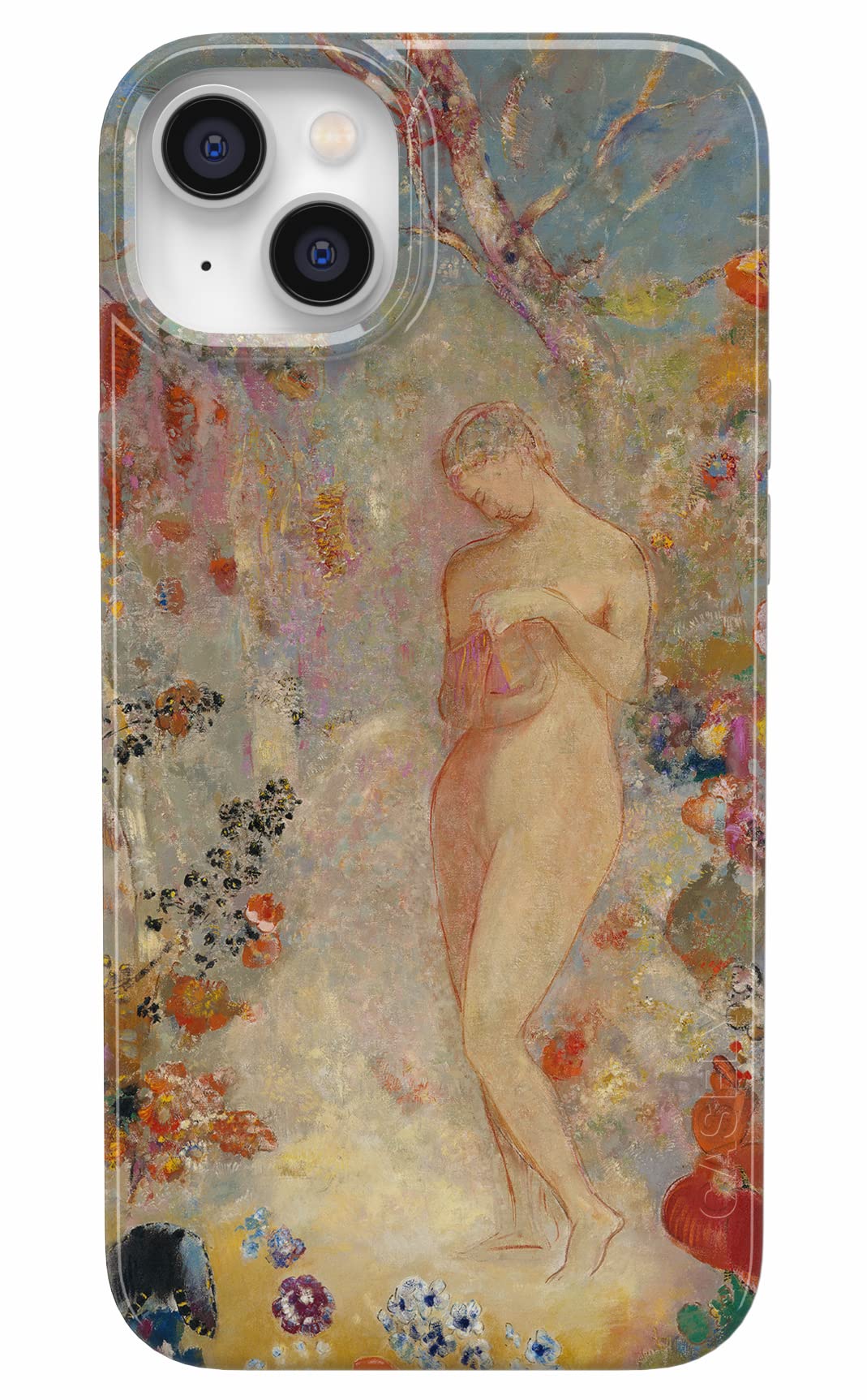 Casely iPhone 15 Case | Hanging Around | Potted Plants Floral | Compatible with MagSafe | Classic Ultra Thin Design