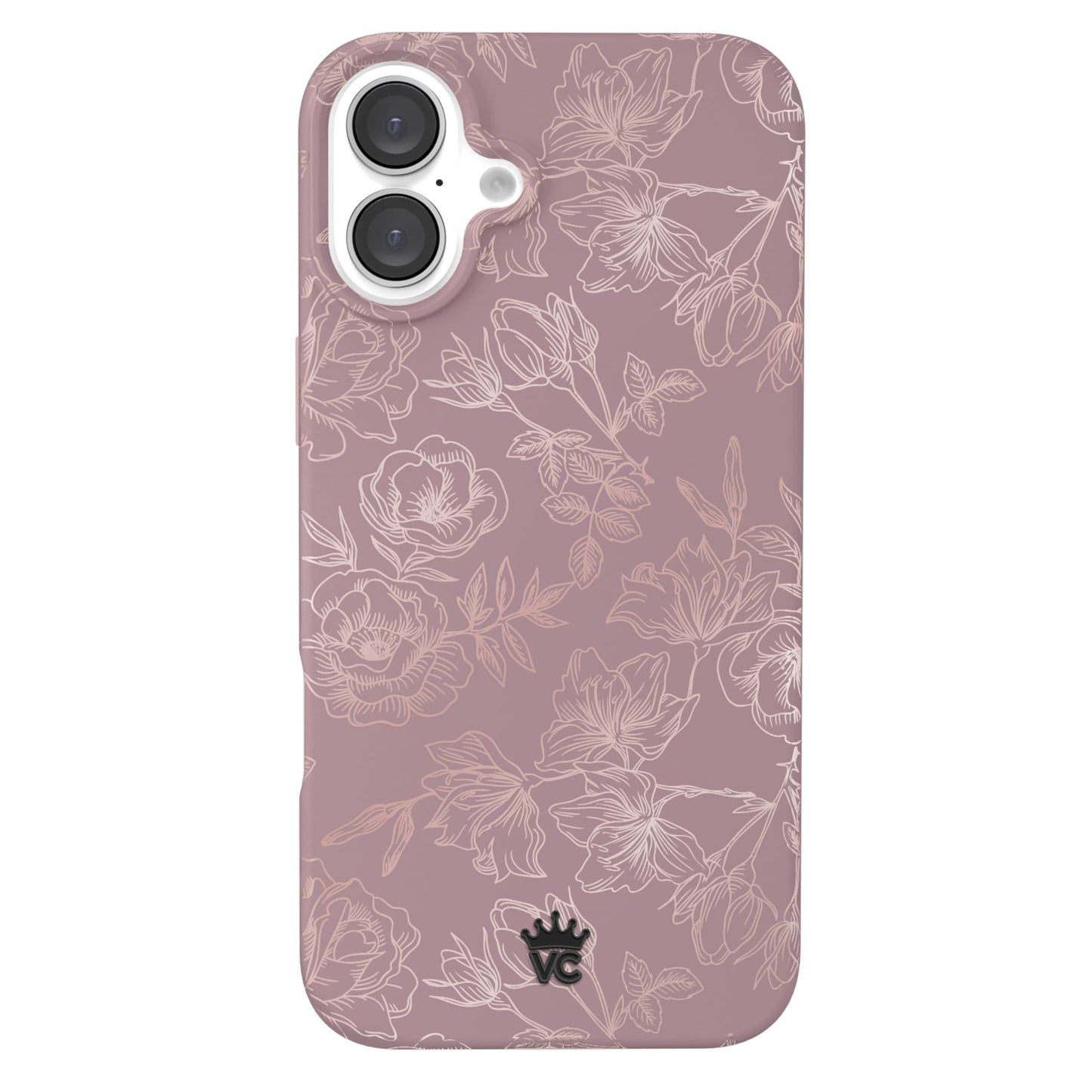 VELVET CAVIAR Christmas Phone Case for iPhone 16 - Compatible with MagSafe [10ft Drop Tested] - Holiday Peppermint Glitter Winter Theme