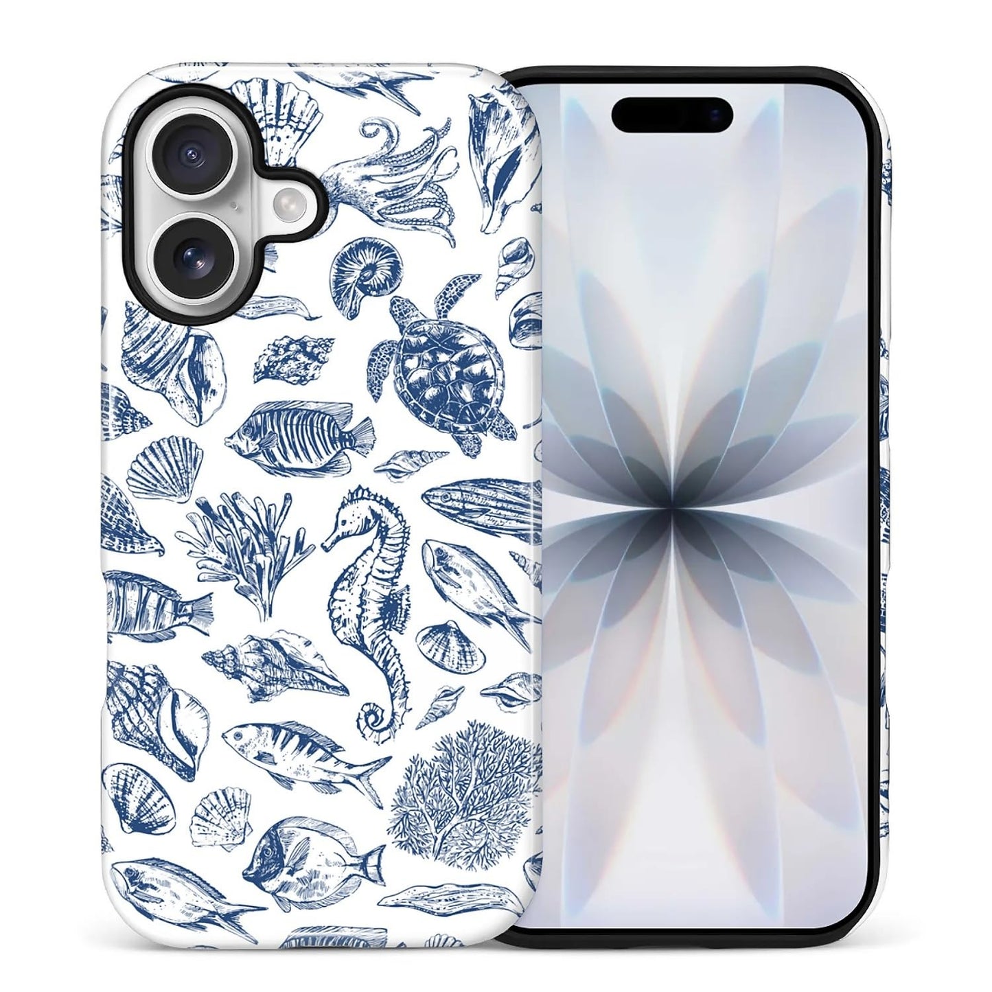 Case for iPhone 15, Shockproof Hybrid Protective Phone Case, Dual-Layer Drop Protection Anti-Scratch, Cozy Cats