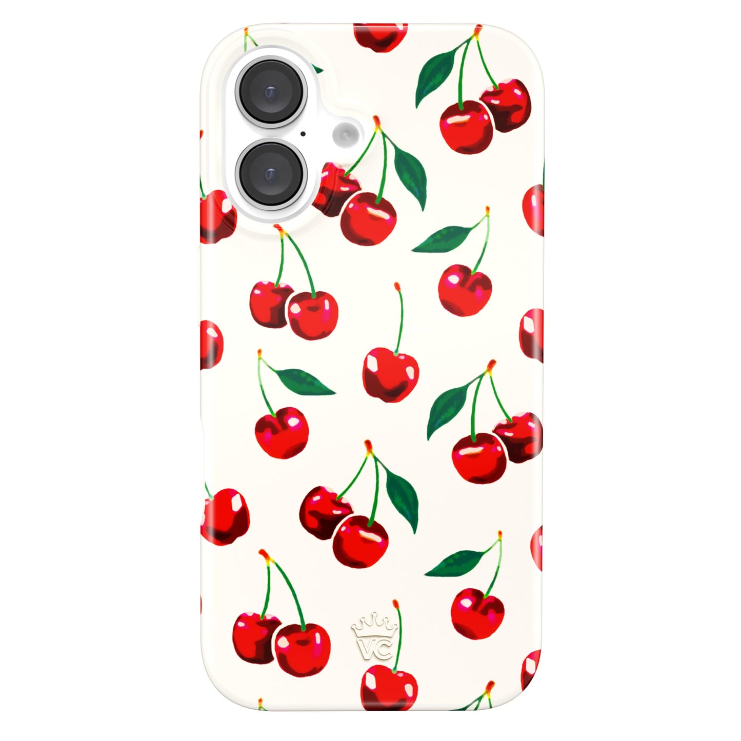 VELVET CAVIAR Christmas Phone Case for iPhone 16 - Compatible with MagSafe [10ft Drop Tested] - Holiday Peppermint Glitter Winter Theme
