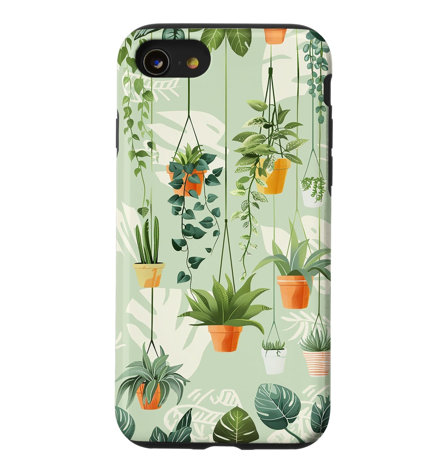 Potted Plants Botanical Gardening Case for iPhone 16