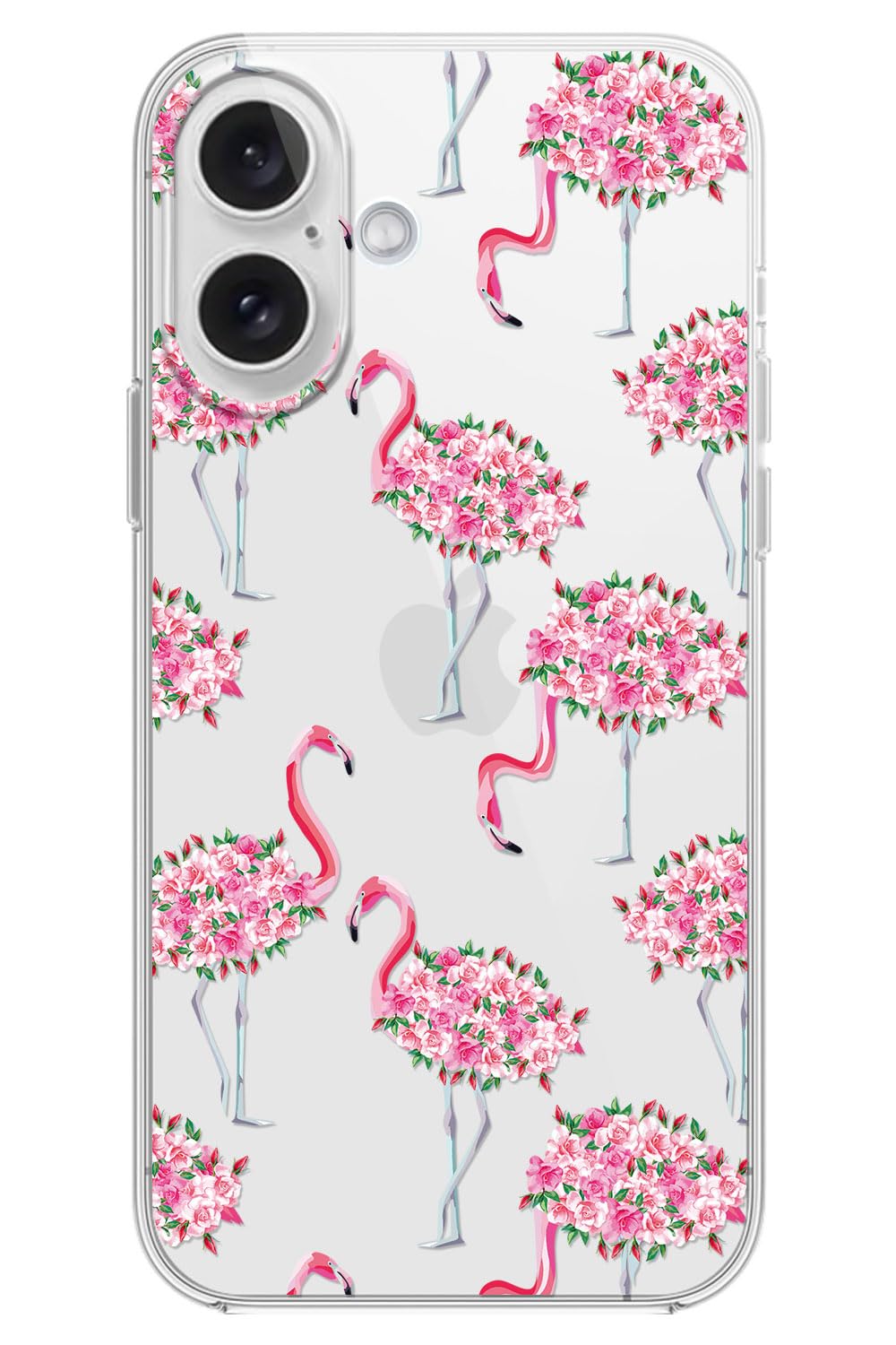 Blingy's for iPhone 17 Case, Christmas Tree Snowflake Winter Clear Case | Transparent, Winter Holiday Design, Snowflake Pattern, Christmas Pattern, Merry Christmas, Soft TPU Protective Case 6.3 in