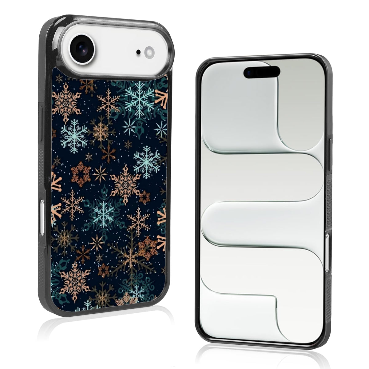 Cute Christmas Tree Bow Phone Case: Kawaii Winter Non-Slip Design Compatible with iPhone 13./14 Case for Women & Girl（14）